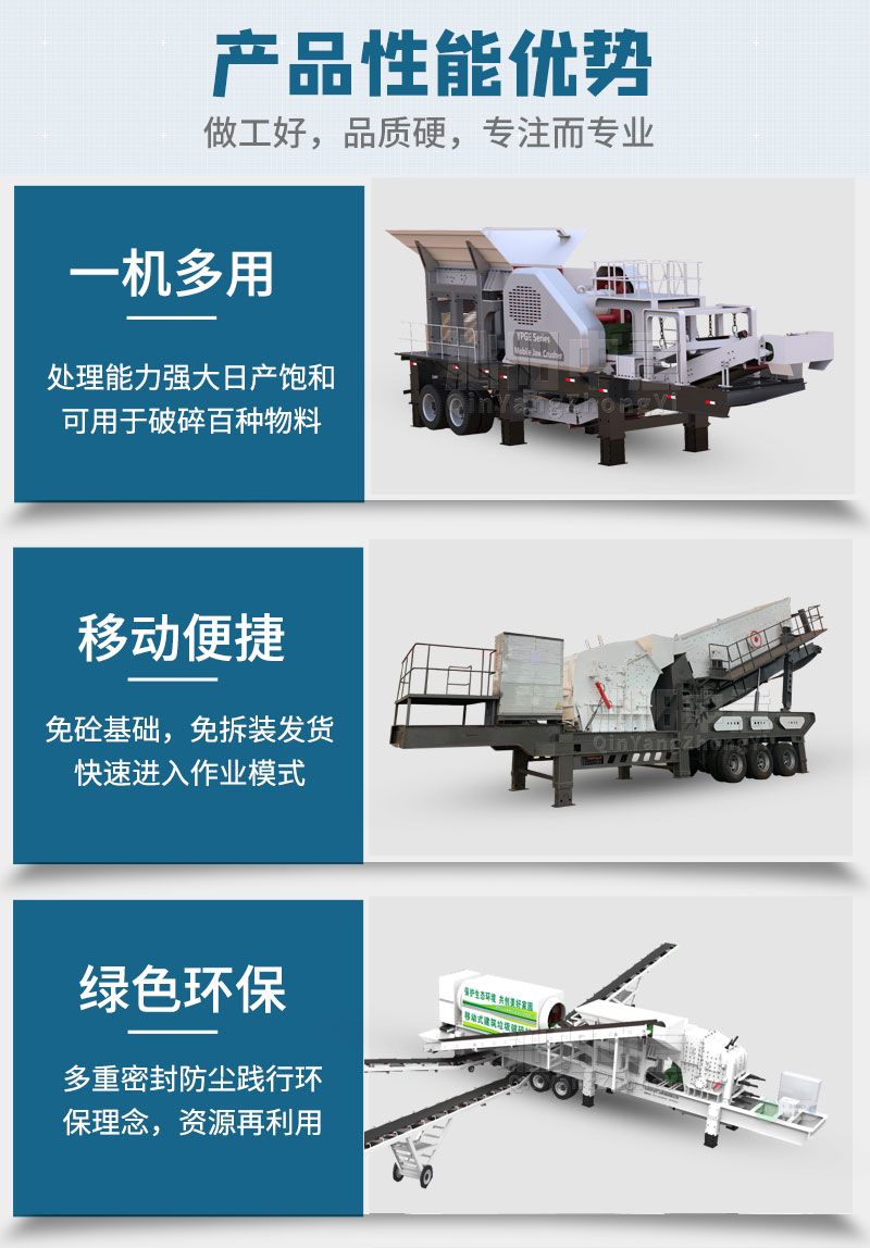 移動式建筑垃圾處理設備廠家及優(yōu)勢